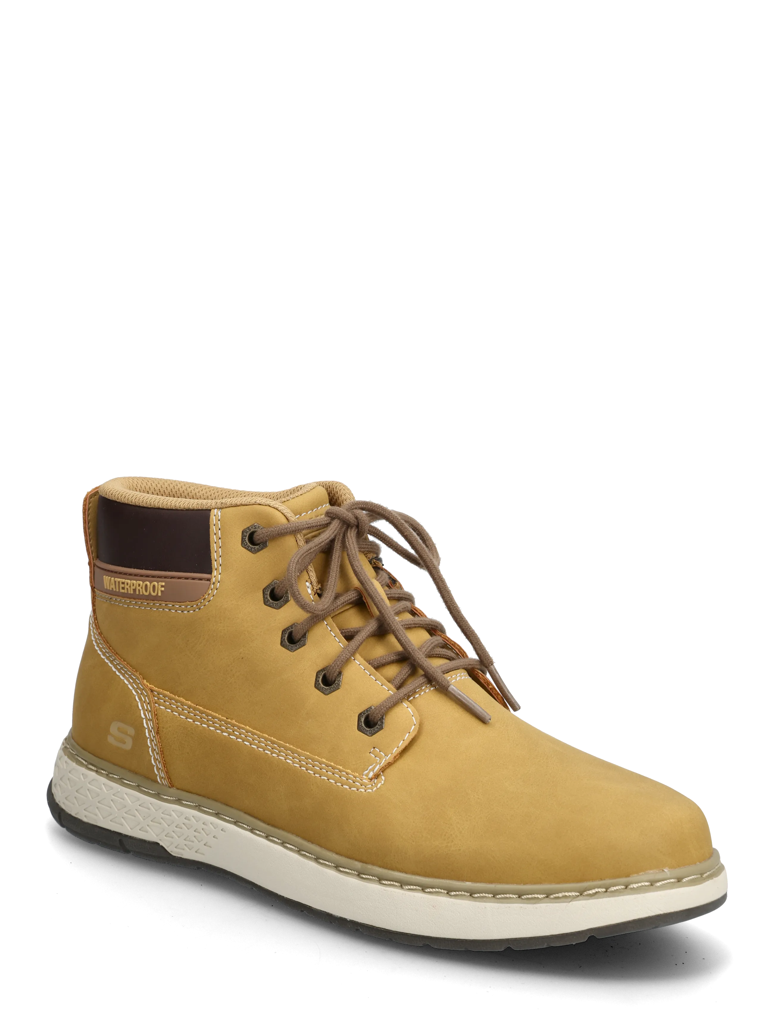 SKECHERS Garlan Deno Beige - 47.5 - Herren