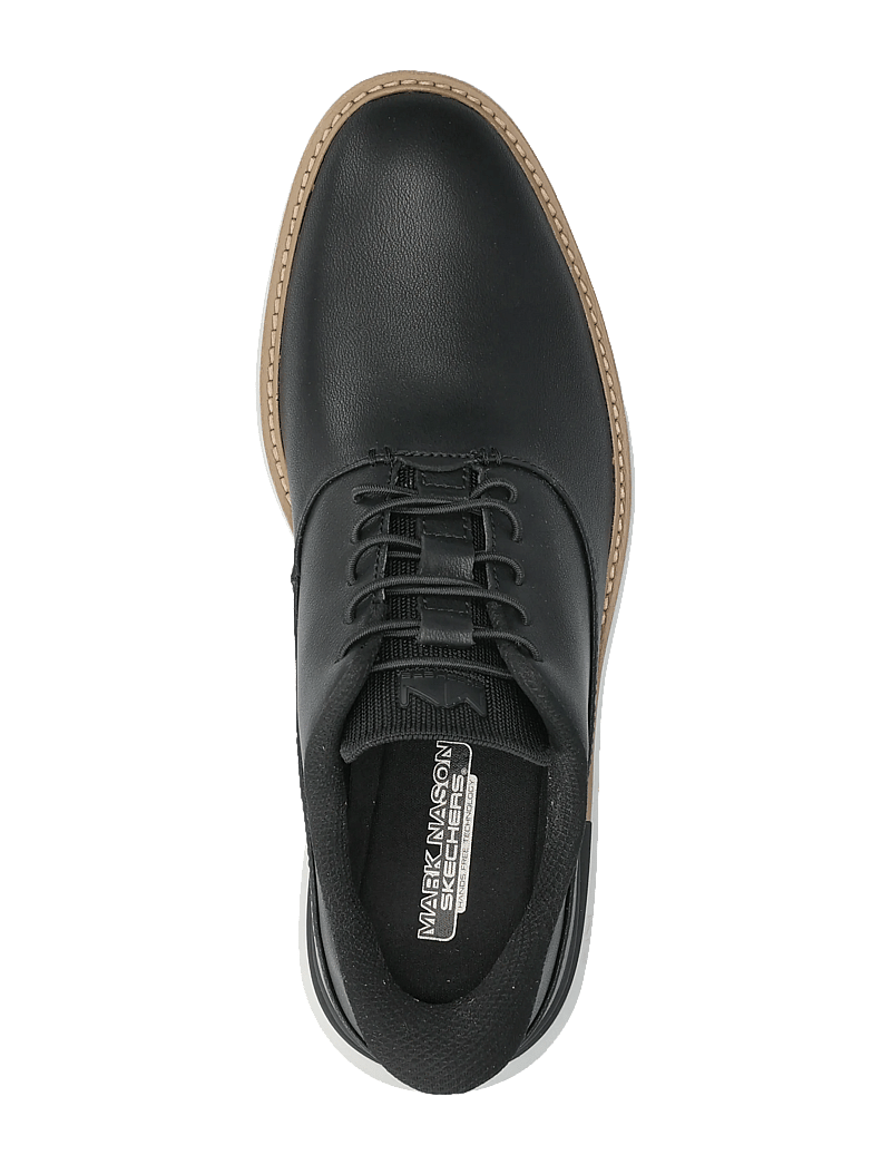 Skechers - MAKO - HOLLINS - slip-on sneakers - blk - 3