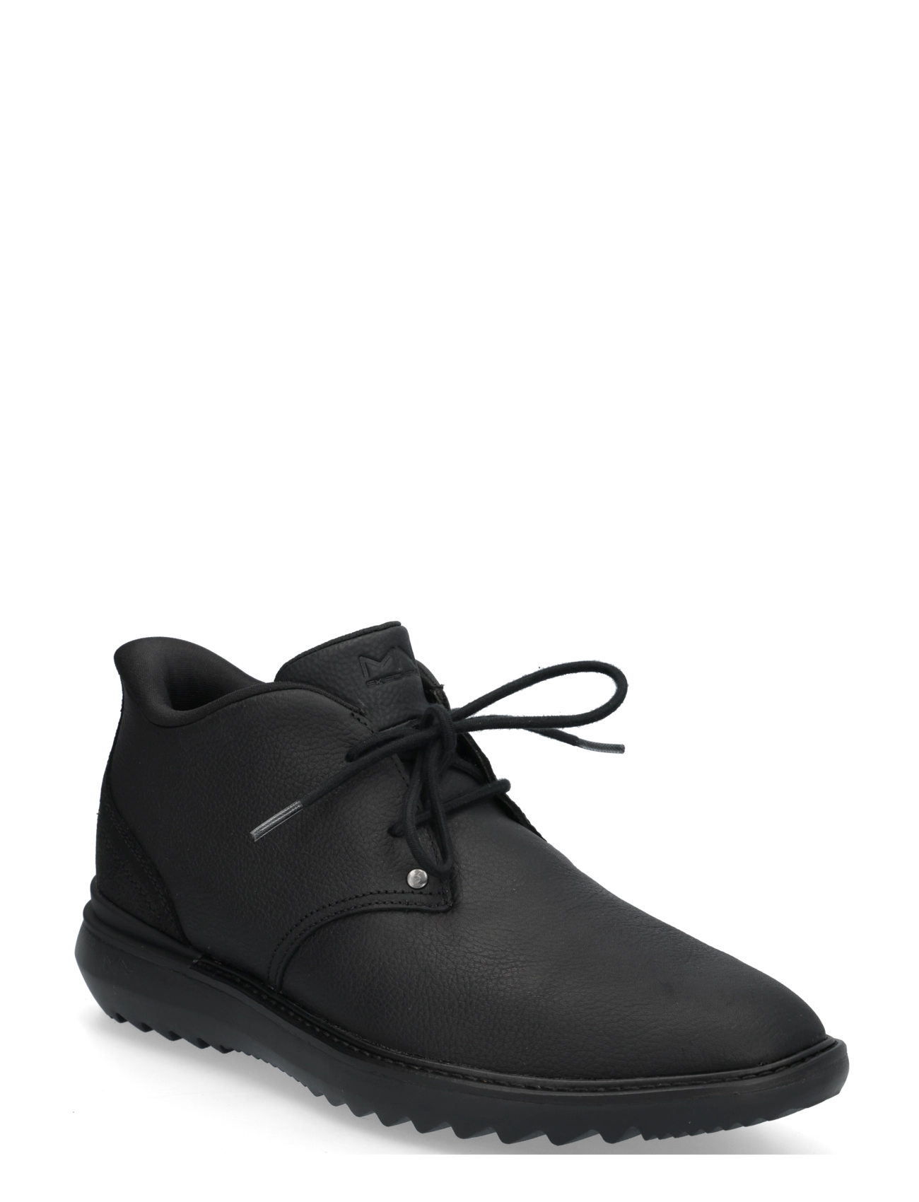 Skechers MAKO OAKS - Chukka boots - BBK / black
