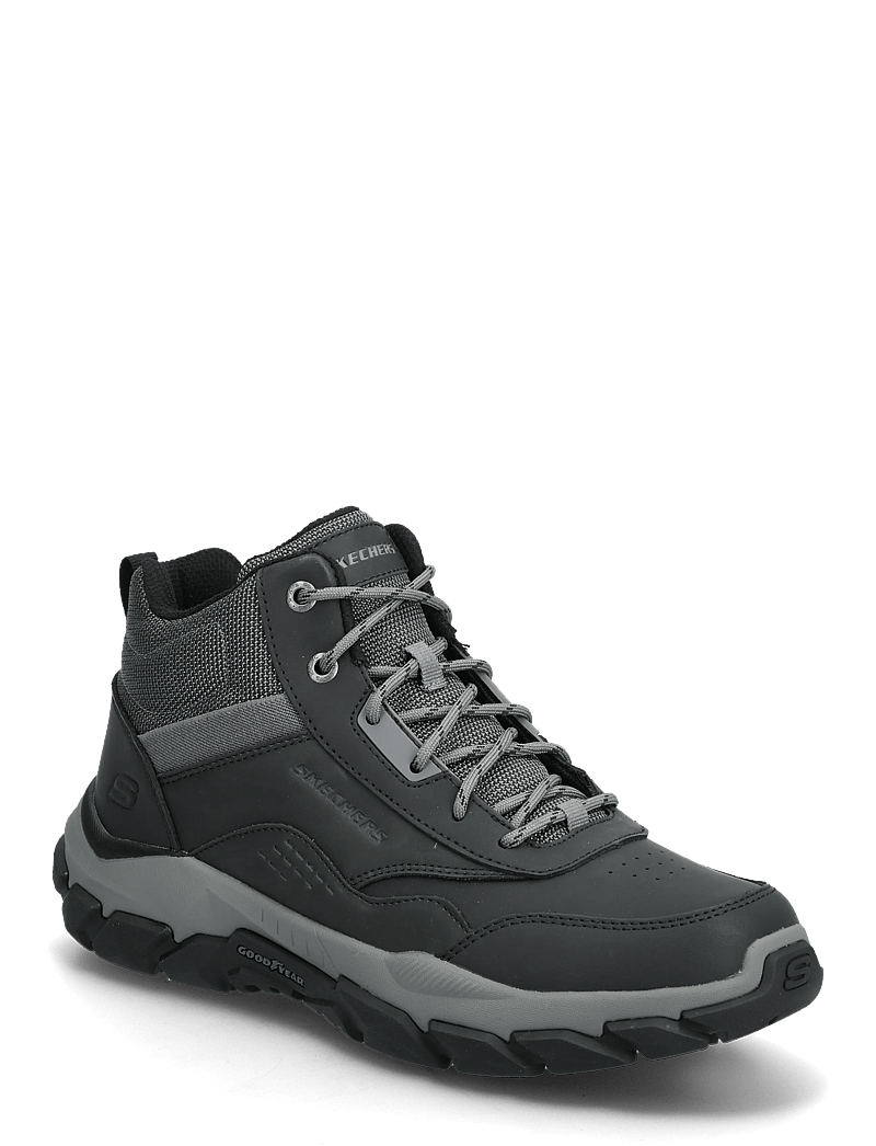 Skechers - Men SANTORO HOPKINS - støvler med snøre - blk - 0