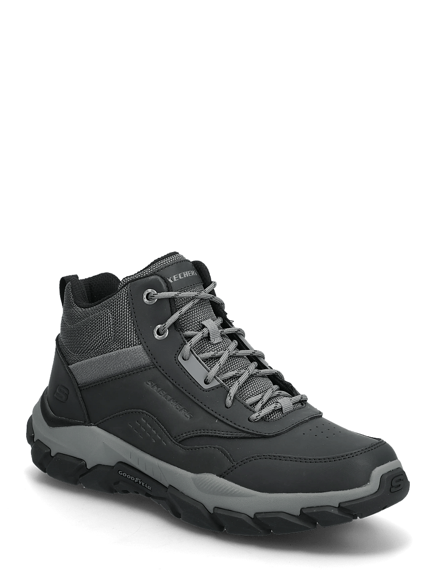 Skechers - SANTORO HOPKINS - schnürstiefel - blk - 0
