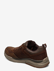 Skechers - Mens Relaxed Fit Benago - Waterproof - laisvalaikio batai žemu aulu - cdb dark brown - 2