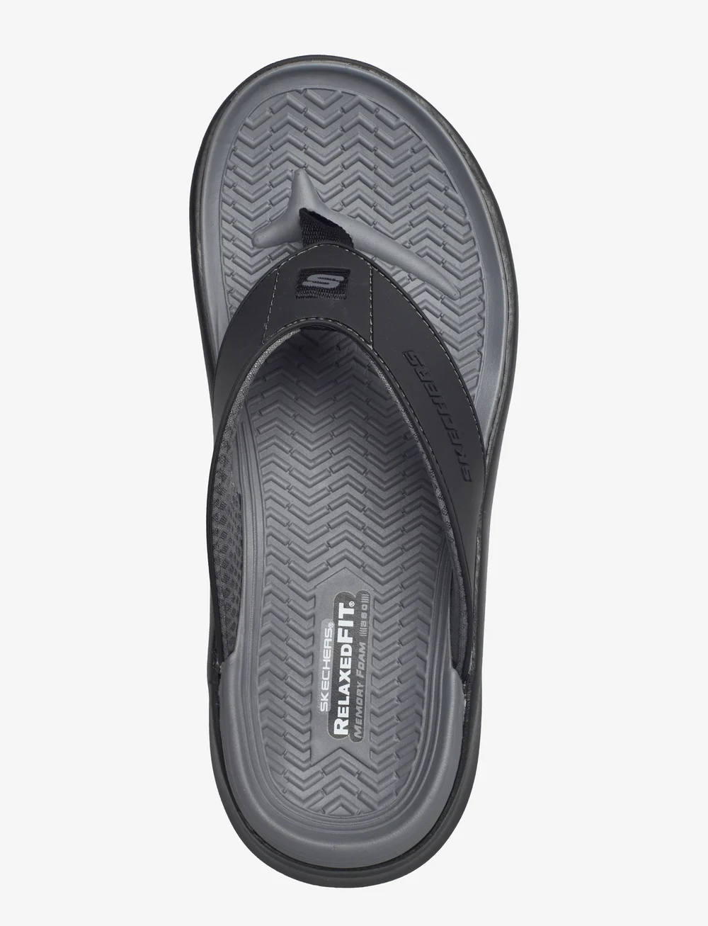 Skechers memory foam sales flip flops mens