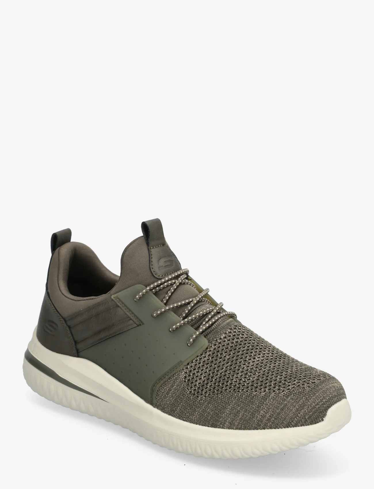 Skechers - Mens Delson 3.0 - Cicada - laag sneakers - olv olive - 0