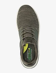 Skechers - Mens Delson 3.0 - Cicada - laag sneakers - olv olive - 3