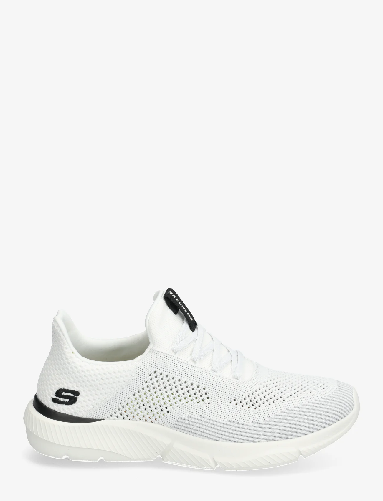 Skechers - Mens Relaxed Fit Ingram - Brexie - laag sneakers - wbk white black - 1