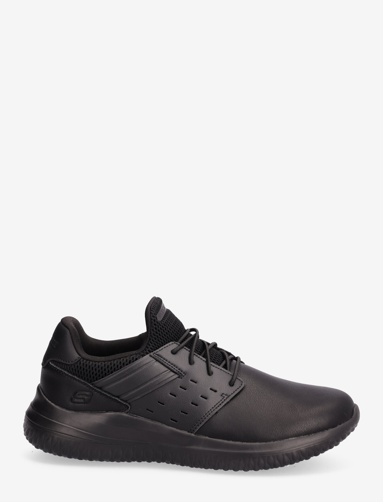 Skechers - Mens Delson 3.0  - Ezra - lave sneakers - bbk black - 1