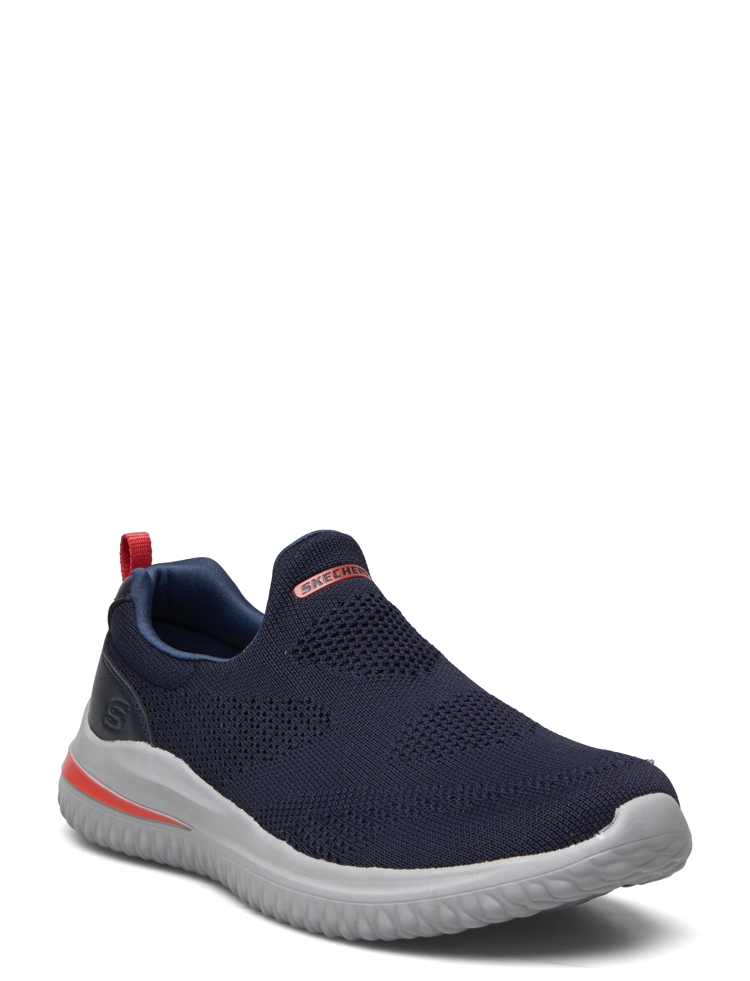 Skechers Mens Delson 3.0 Fairfield, 47.5, Sneakers, Blau - Slip On Männerswear
