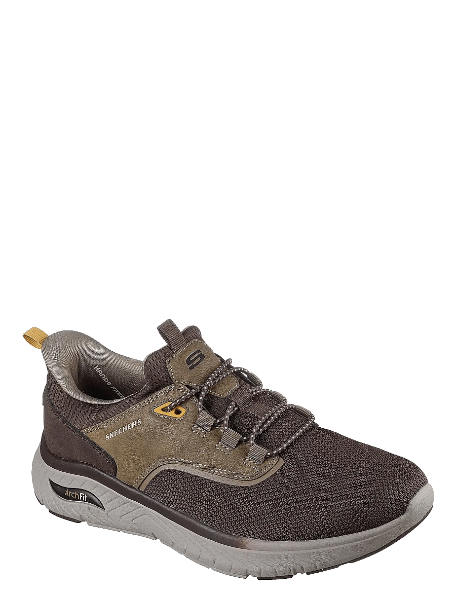 Skechers - Men ARCH FIT CROSSER - madala säärega tossud - brn - 0