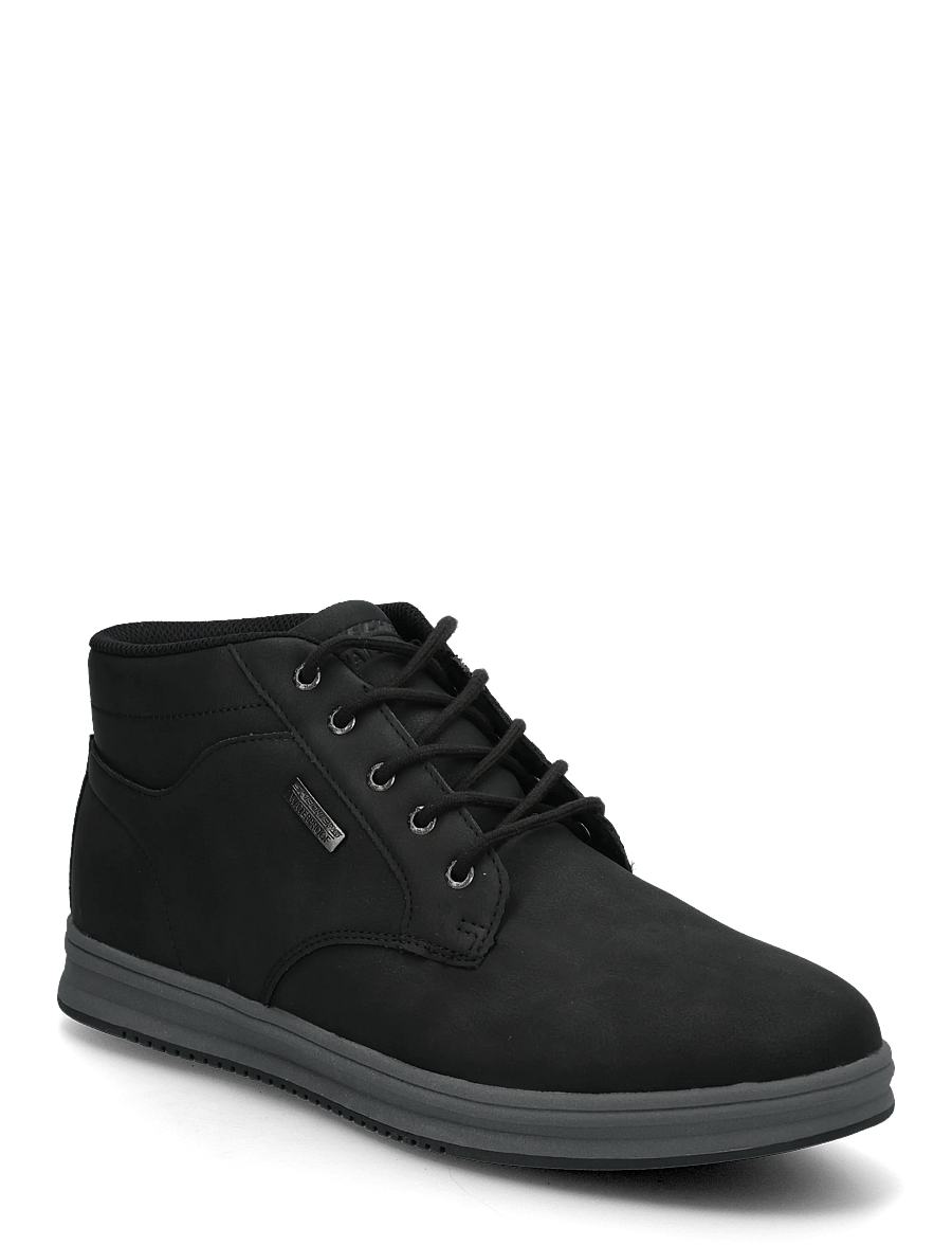 Skechers - PALMIRO WALLACE - paeltega saapad - blk - 0