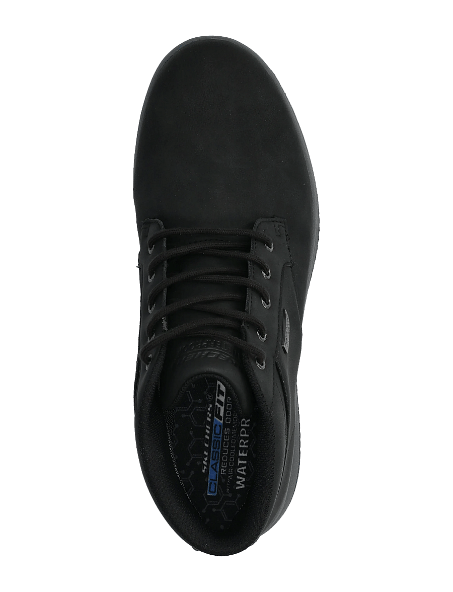 Skechers - PALMIRO WALLACE - paeltega saapad - blk - 3