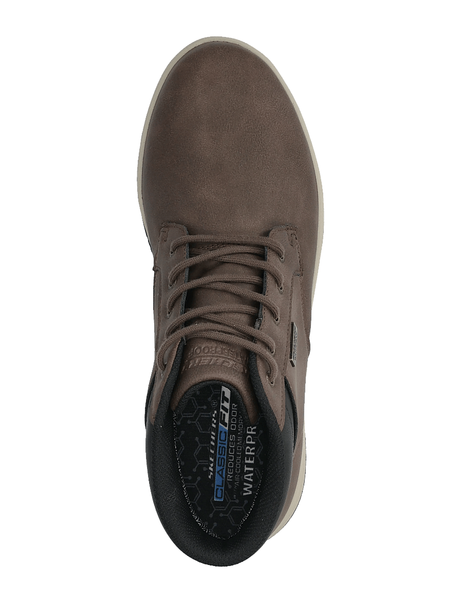 Skechers - PALMIRO WALLACE - paeltega saapad - choc - 3