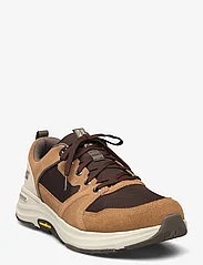 Skechers - Mens GOwalk Outdoor - Massif Waterproof - hiking shoes - brtn brown tan - 0