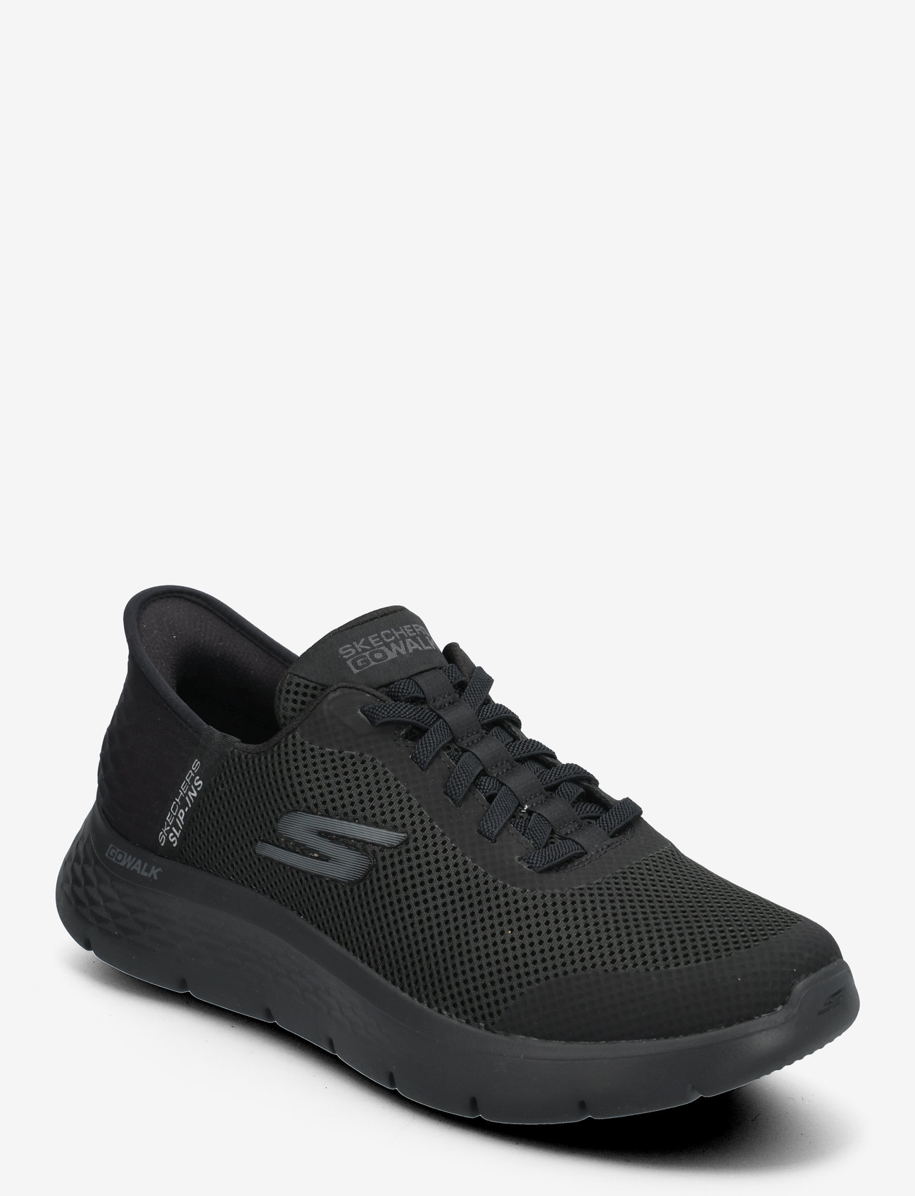 Skechers - GO WALK FLEX - HANDS UP - low tops - bbk black - 0