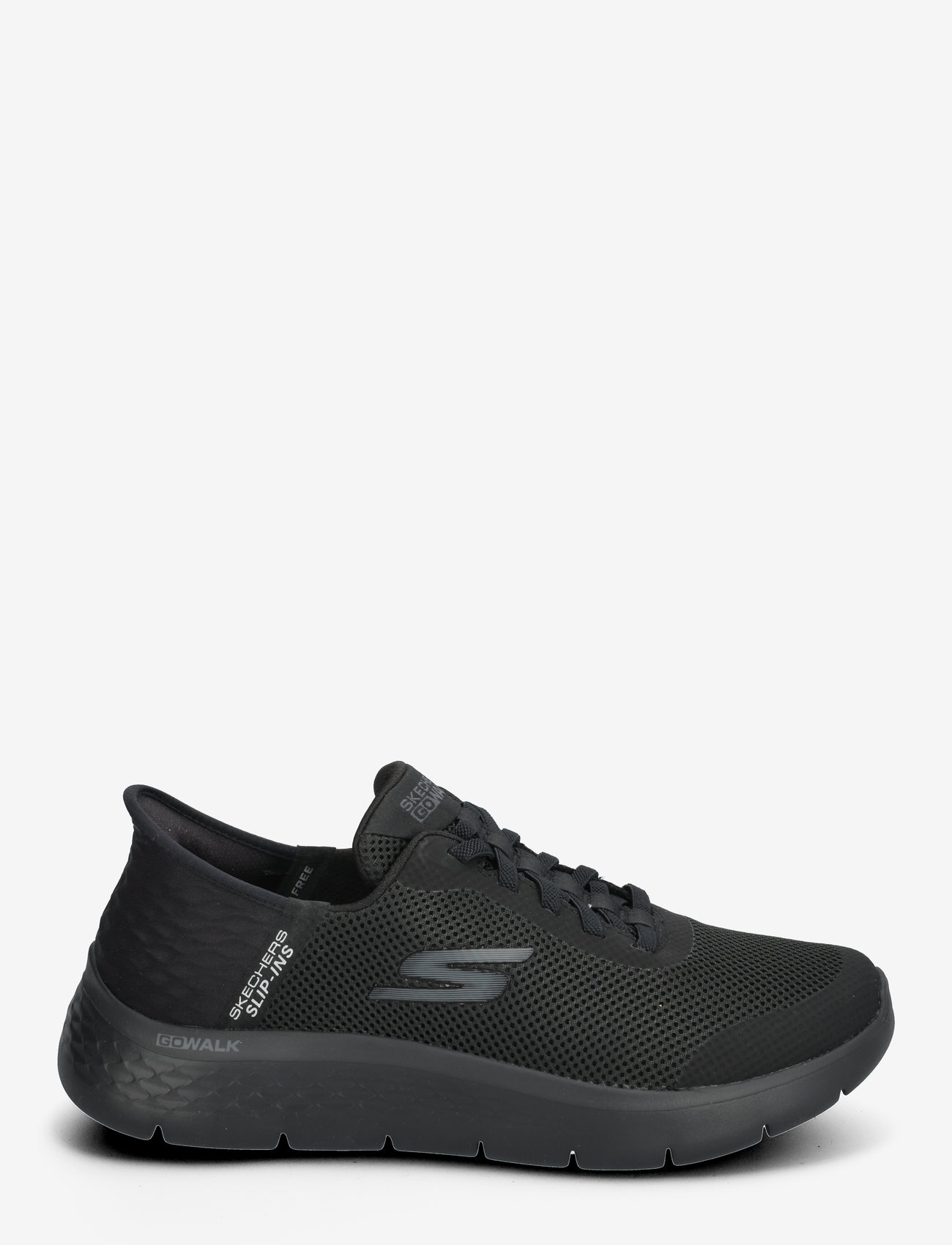 Skechers - GO WALK FLEX - HANDS UP - low tops - bbk black - 1