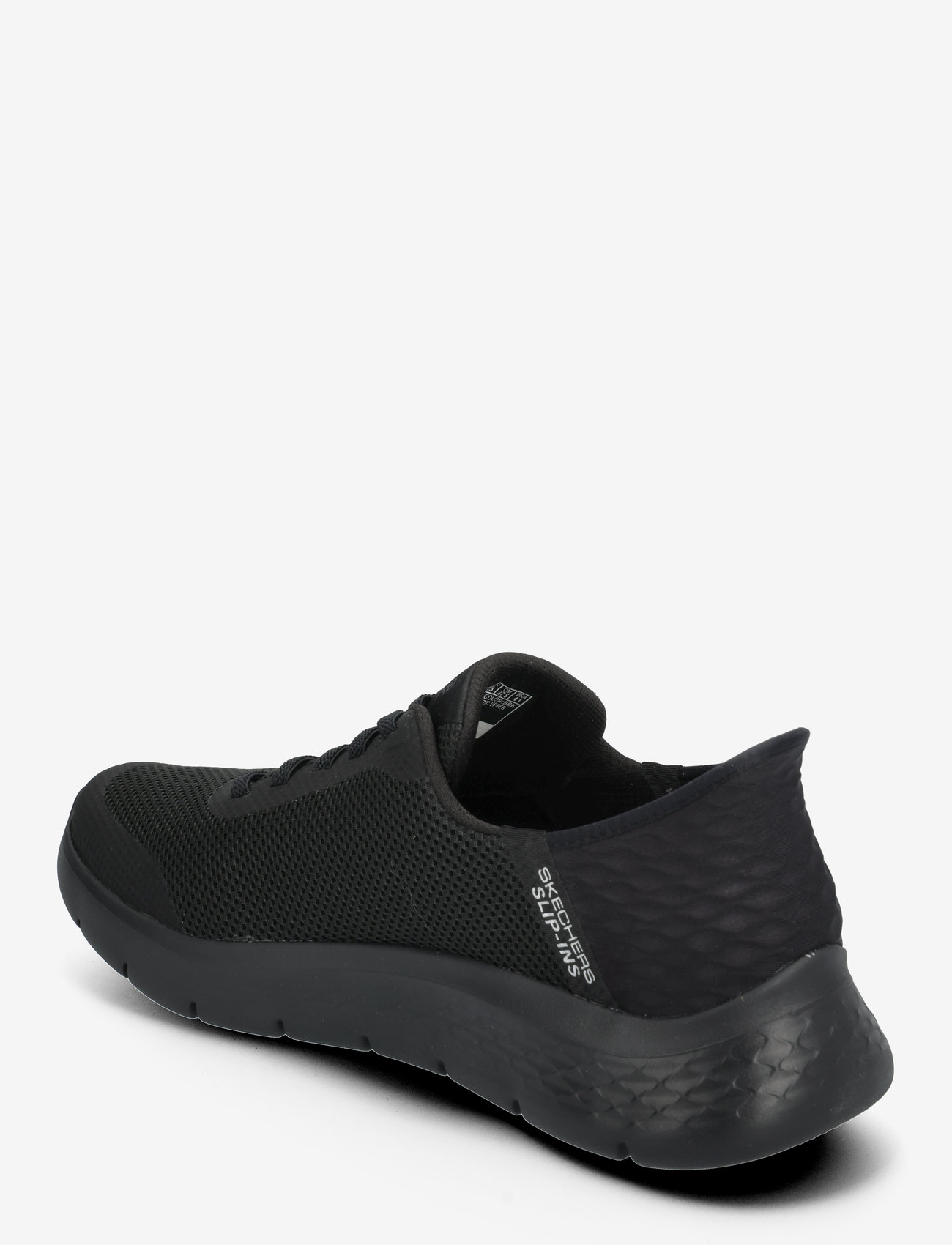 Skechers - GO WALK FLEX - HANDS UP - low tops - bbk black - 2