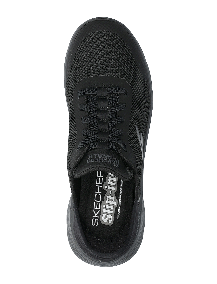 Skechers - GO WALK FLEX - HANDS UP - lave sneakers - bbk black - 3