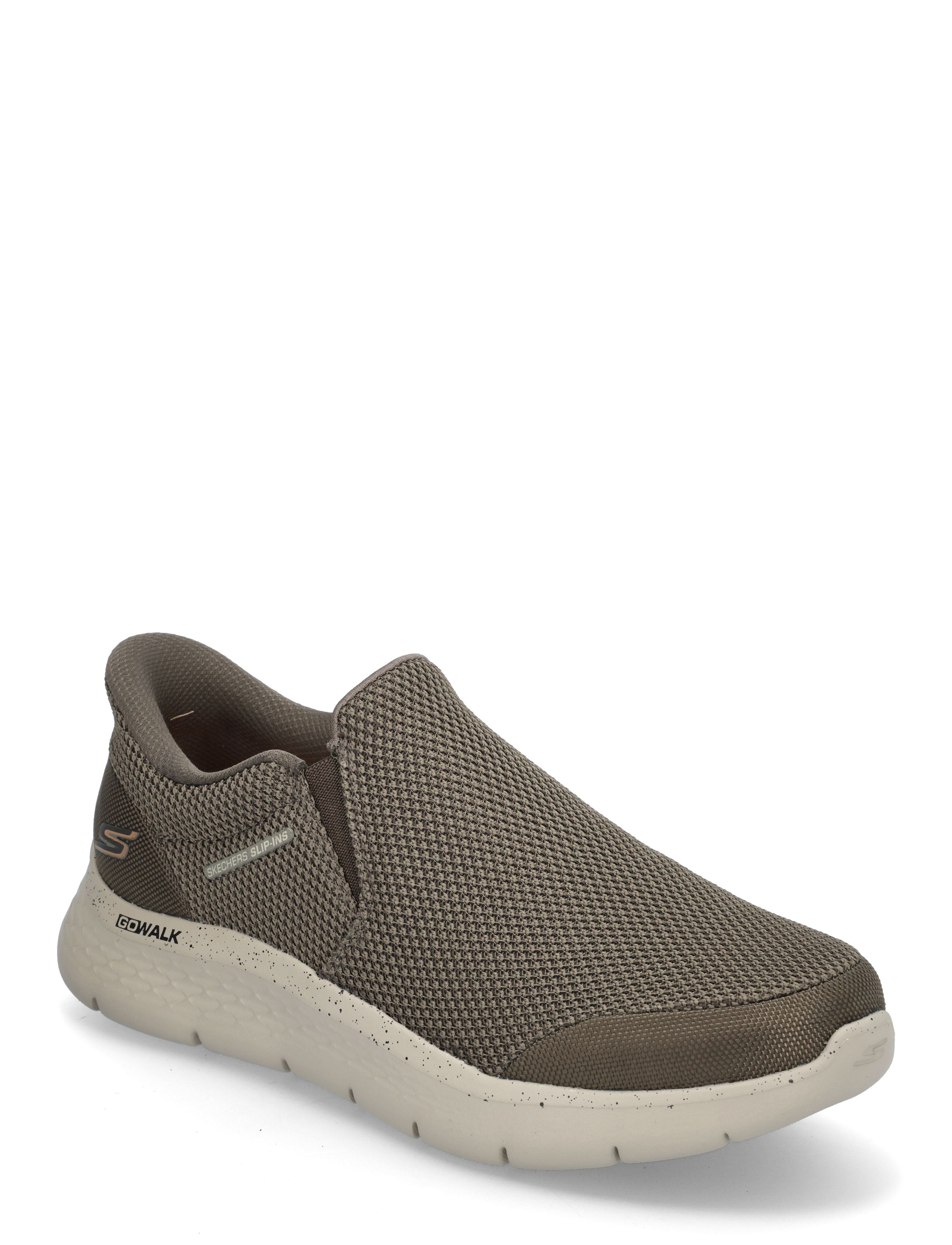 Skechers Go Walk Flex Ojai, 46, Sport Sneakers, Braun - Slip On Männerswear