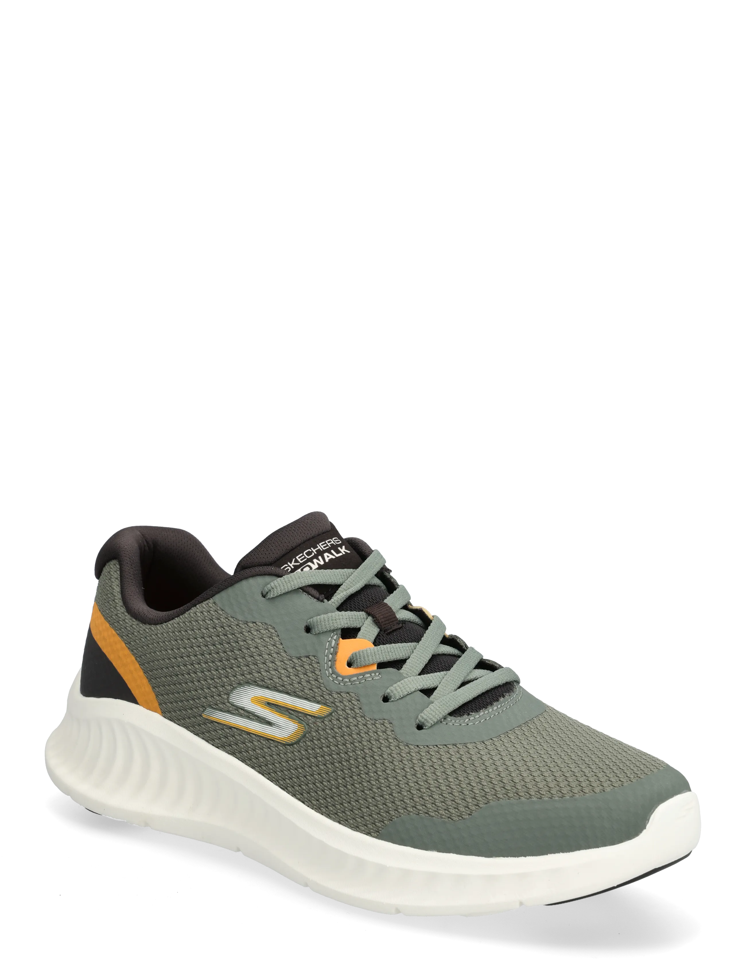 Skechers GO WALK NOW - VILIGENT - Buty - OLBR / khaki/green