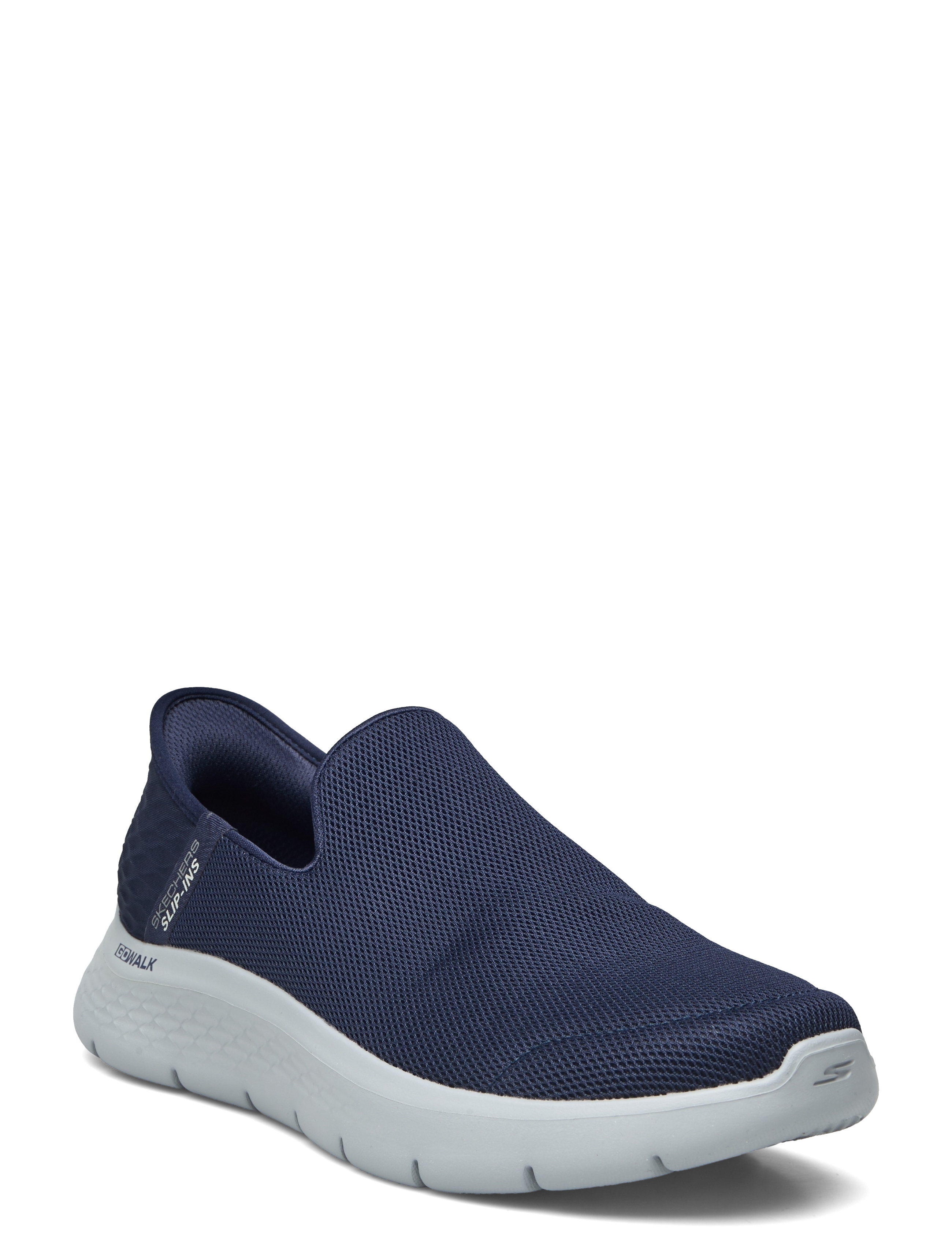 Skechers GO WALK FLEX - NO HANDS - Slip-on sneakers - NVY NAVY / navy