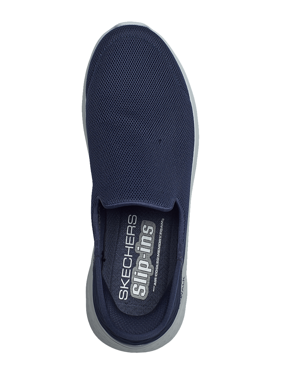 Skechers - Mens Go Walk Flex - Slip-Ins - baskets slip-ons - nvy navy - 3