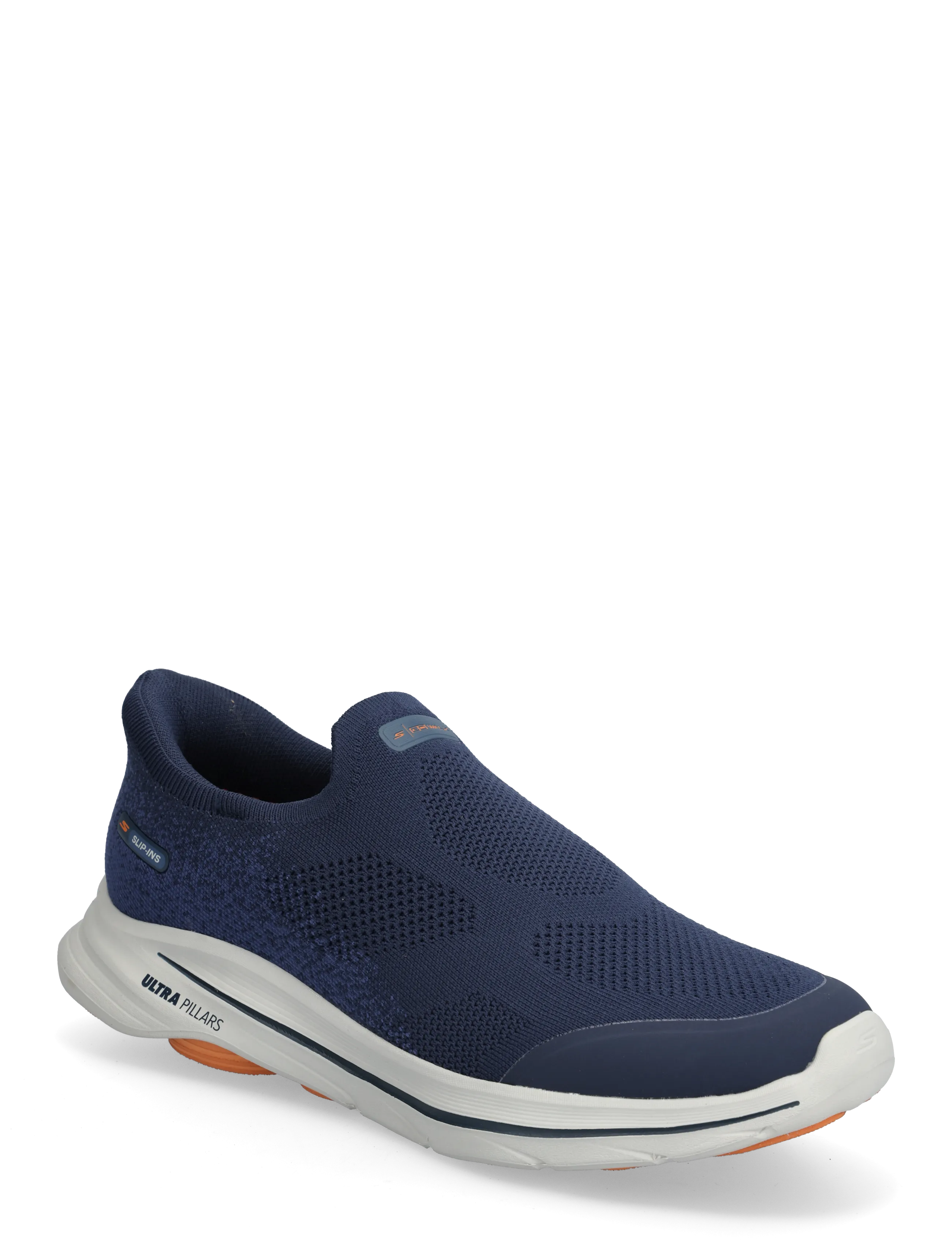 Skechers Go Walk 8 Pelayo, 46, Sport Sneakers, Marineblau - Slip On Männerswear