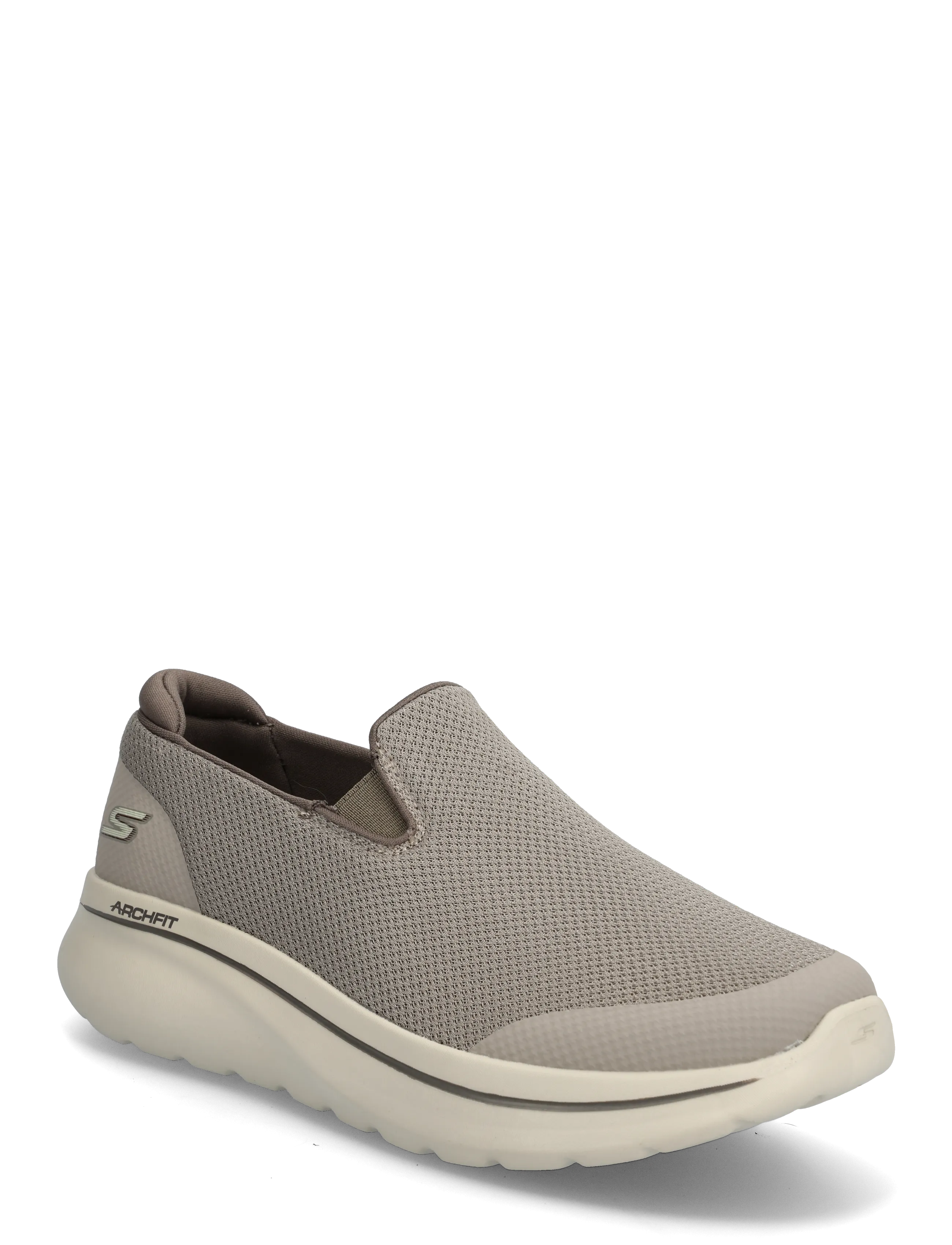 Skechers GO WALK ARCH FIT N-JOY - TALE - Tennarit - TPE / beige