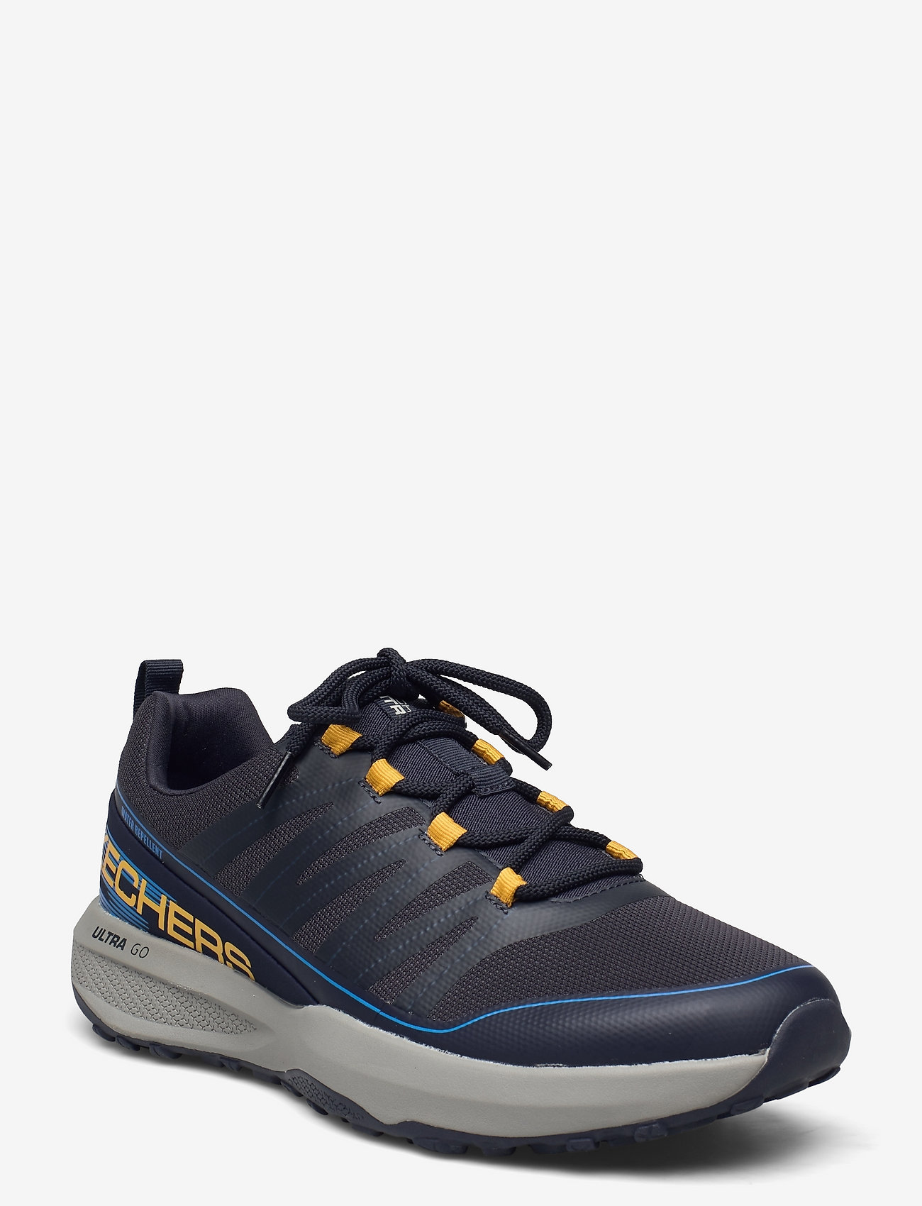Skechers - Mens Gotrail Jackrabbit - Water Repellent - navy yellow - 0