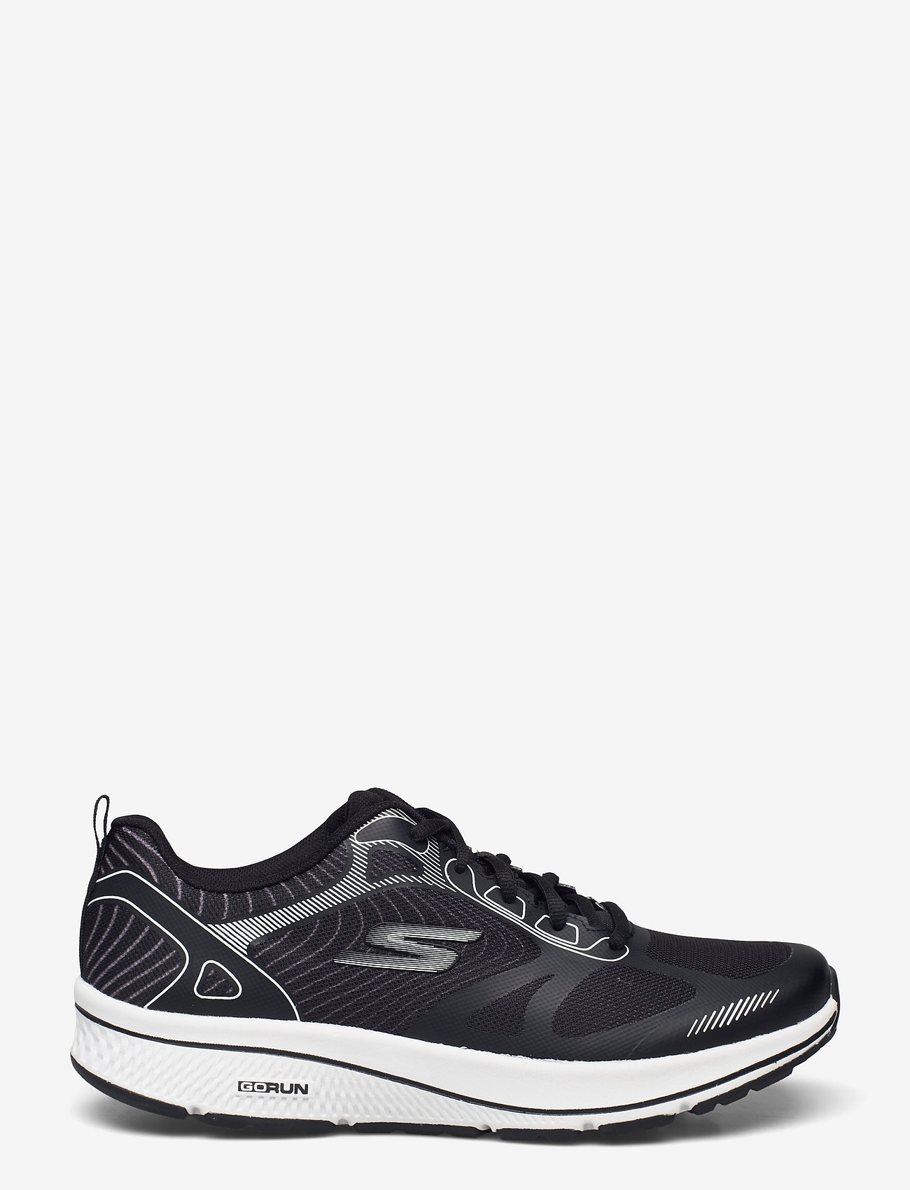 Skechers - Mens GOrun Consistent - Fleet Rush - running shoes - bkw black white - 1