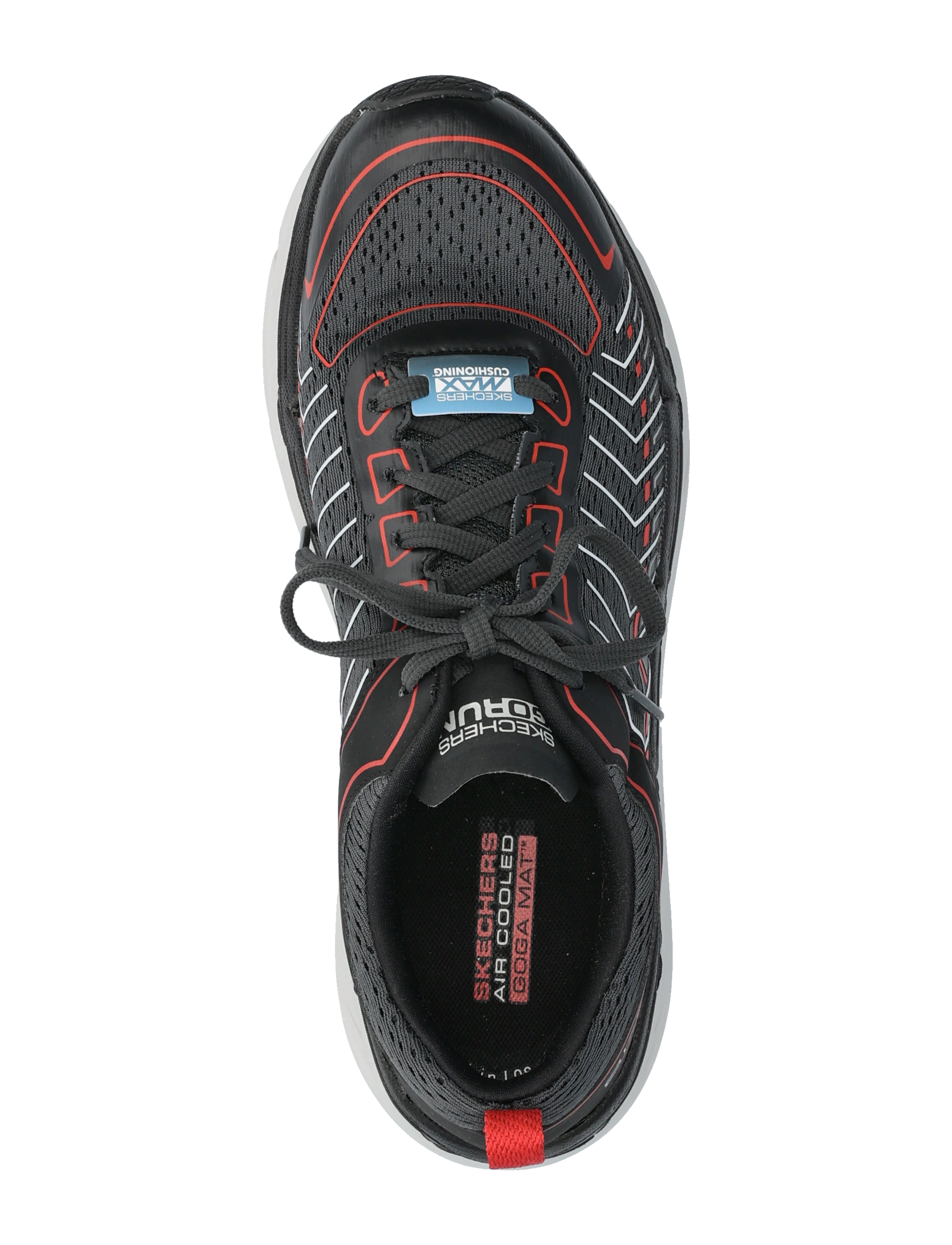 Skechers - Mens Max Cushioning Premier - Endeavour - bkwr black white red - 3