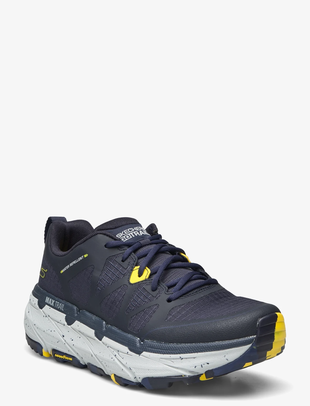 Skechers - Mens Max Cushioning Premier Trail - Water Rep - loopschoenen - nvy navy - 0