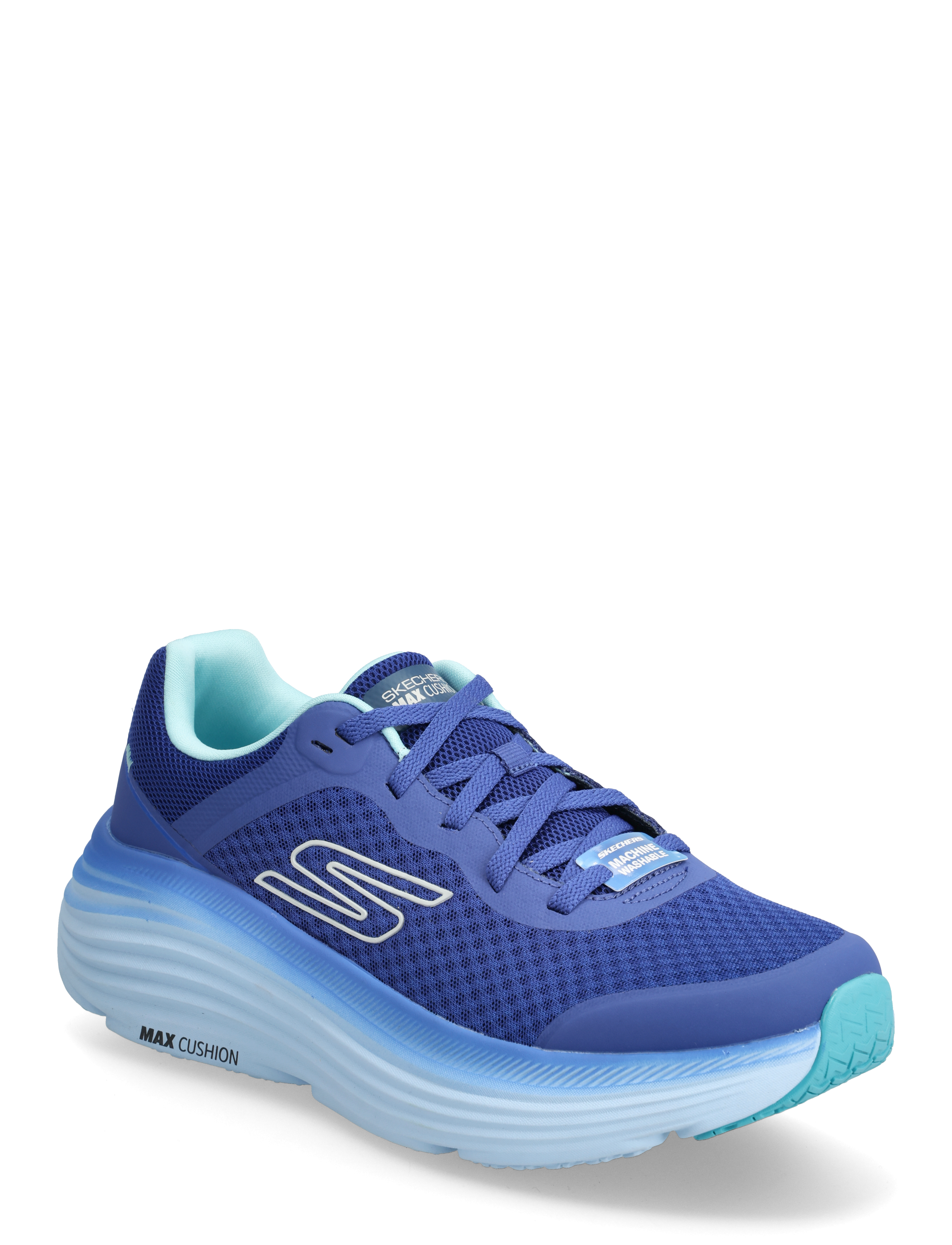 Skechers Max Cushioning Endeavour, Mænd, Max Cushion Løbesko, Blå, Str: 43