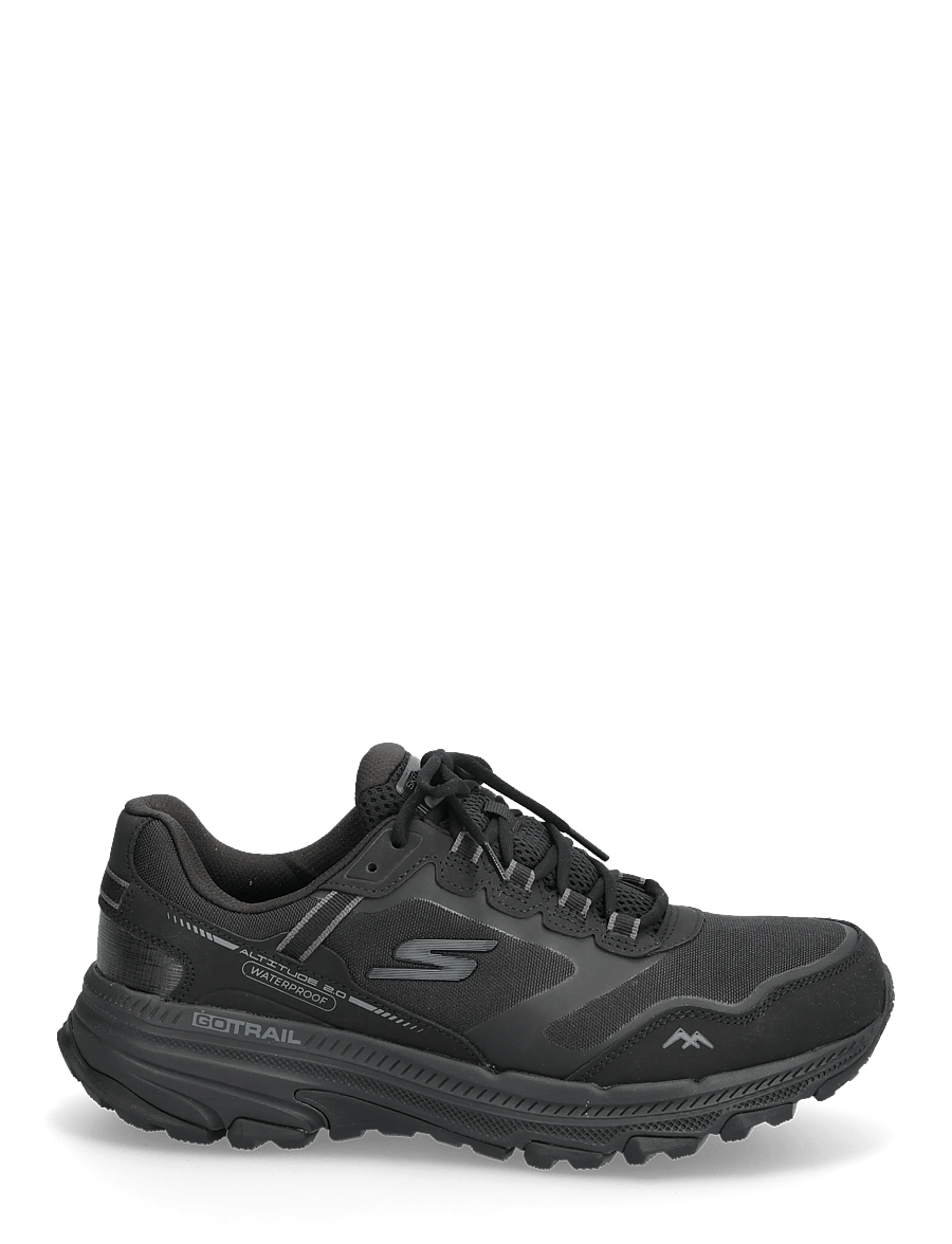 Skechers - Mens Go Run Trail Altitude 2.0 - Waterproof - vandresko - bbk - 1