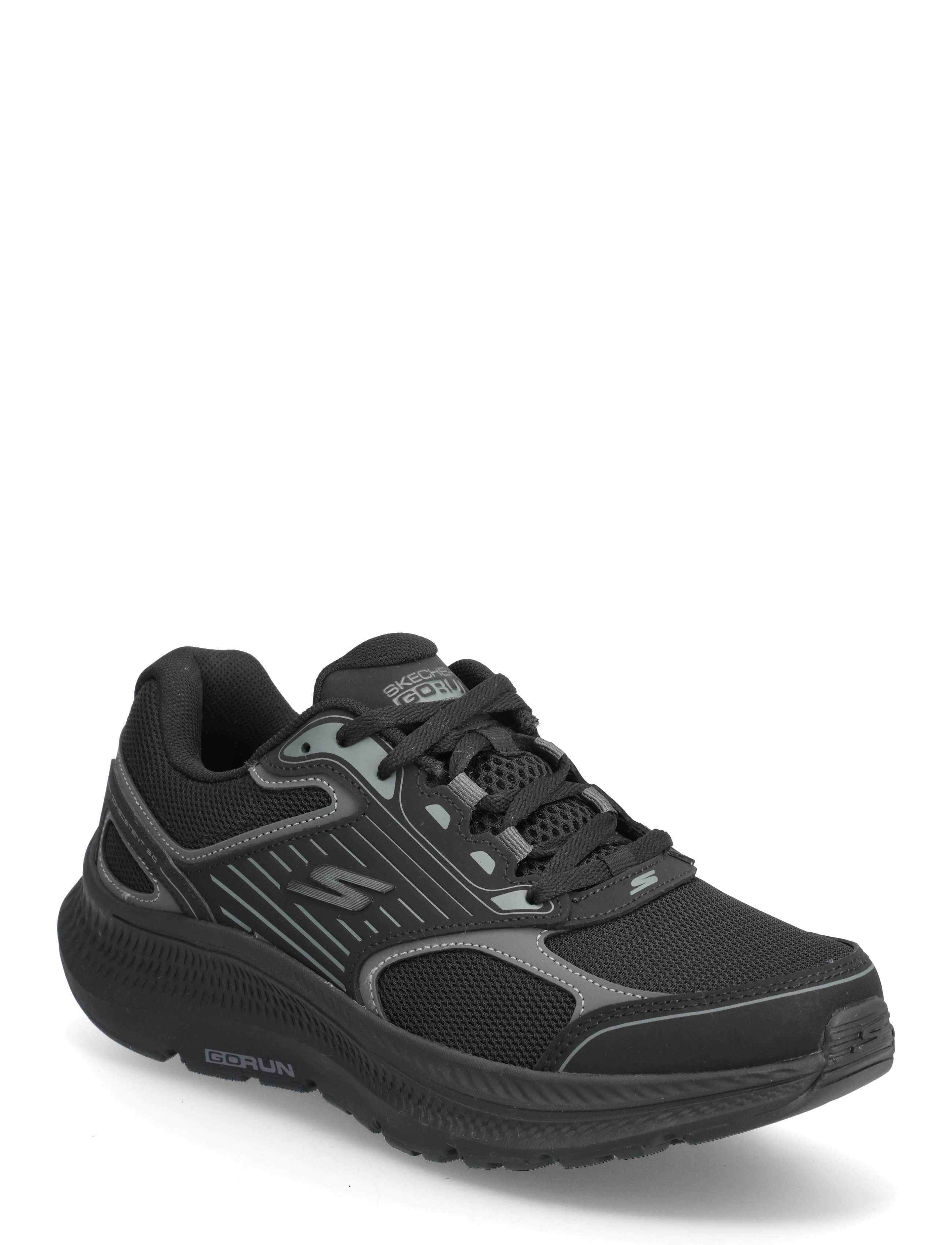 Skechers Go Run Consistent 2.0, 45, Black, Sport Sko > Sport Running Sko, Herre