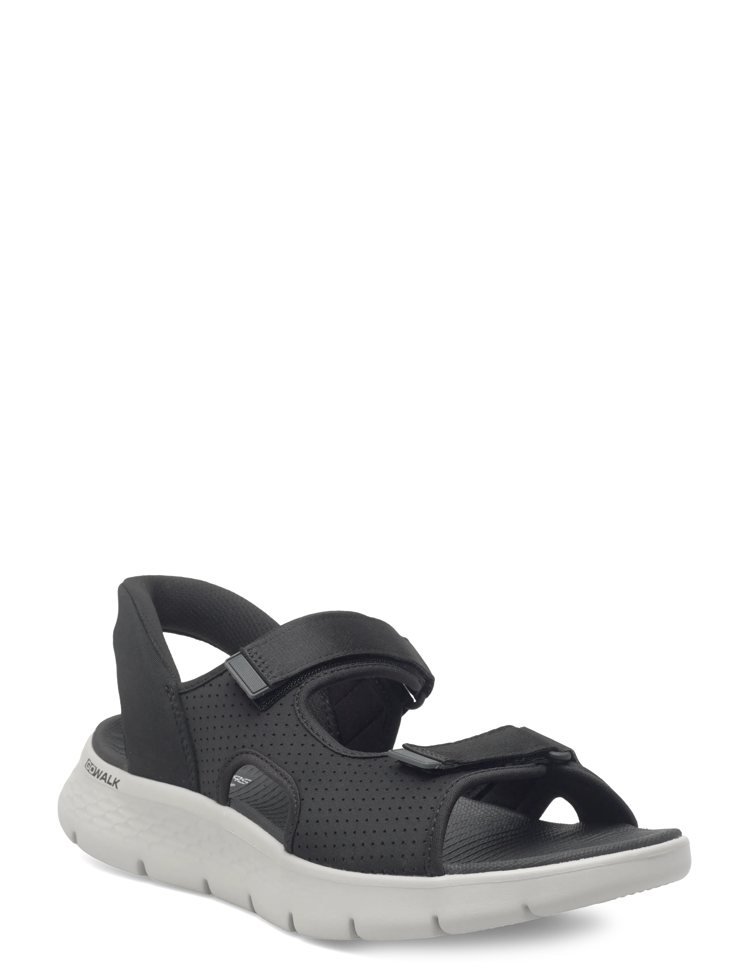 Skechers GO WALK FLEX SANDAL-EASY ENTR - Schuhe - BKGY / black