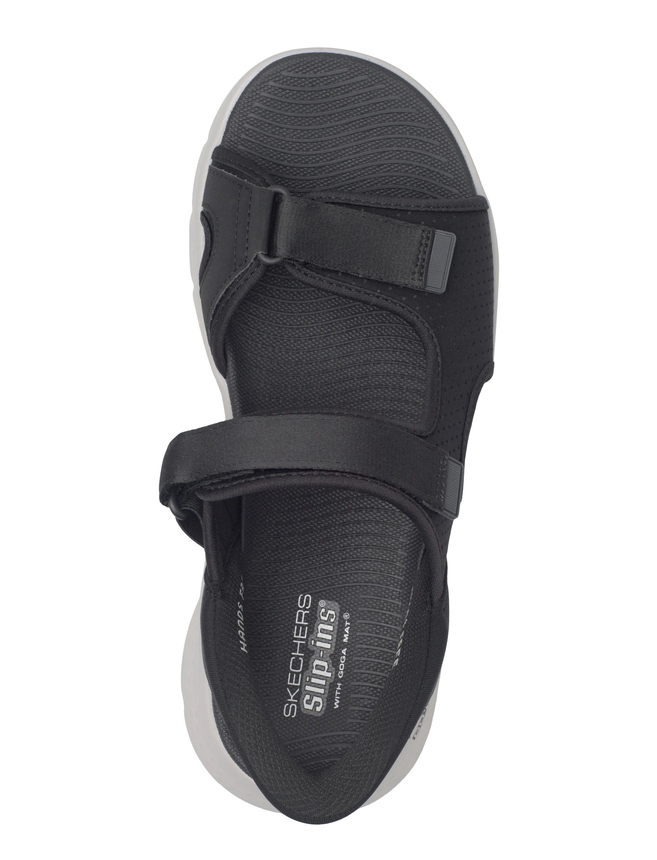 Skechers - GO WALK FLEX SANDAL-EASY ENTR - vandringssandaler - bkgy - 3