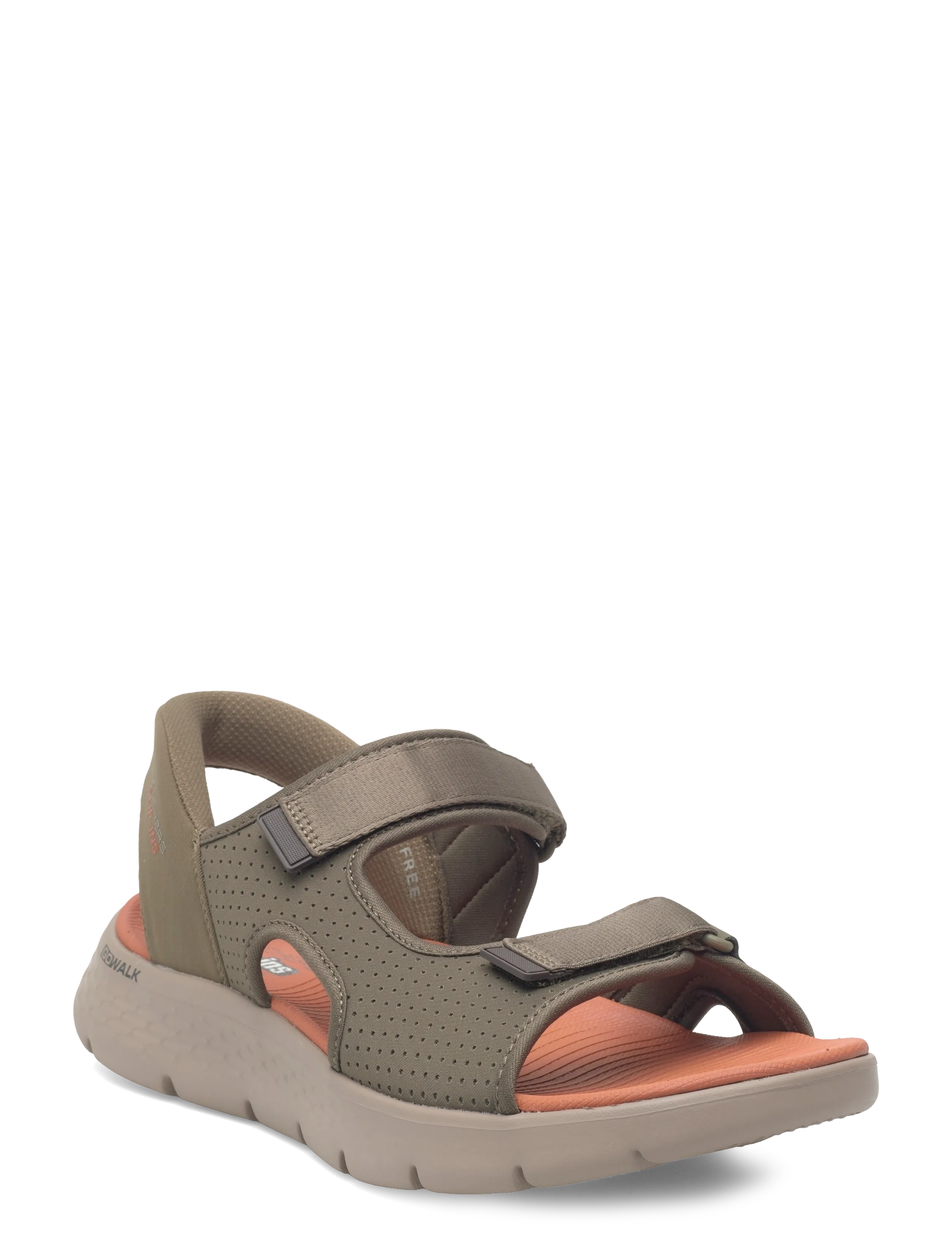 Skechers GO WALK FLEX SANDAL-EASY ENTR - Sandaalit - OLV / khaki/green