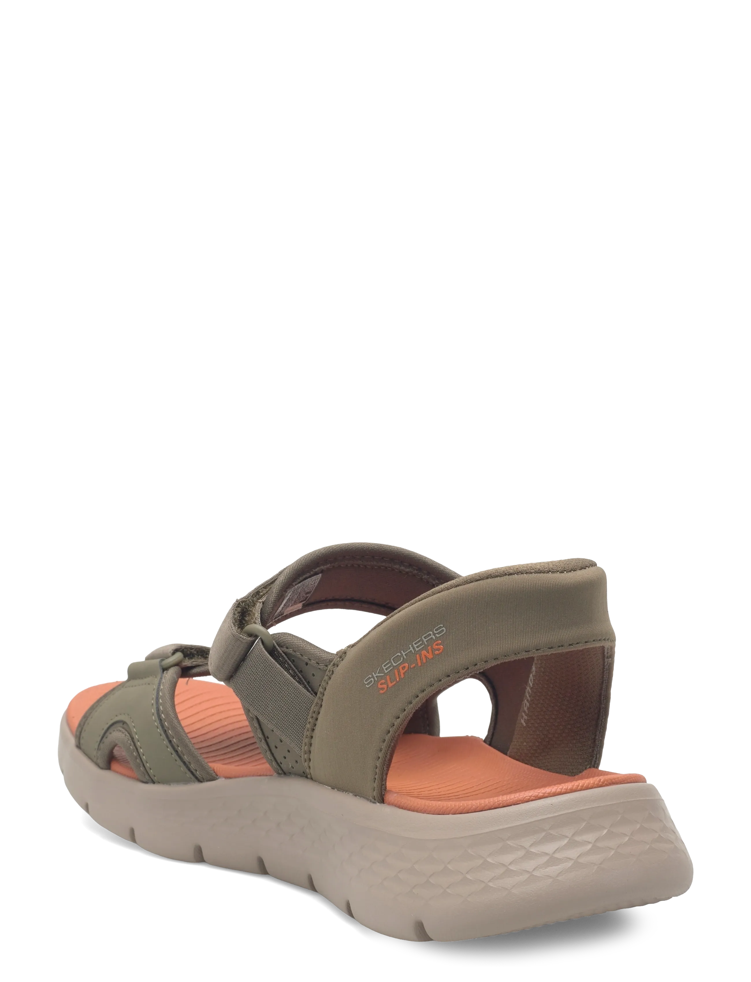 Skechers - GO WALK FLEX SANDAL-EASY ENTR - göngusandalar - olv - 2
