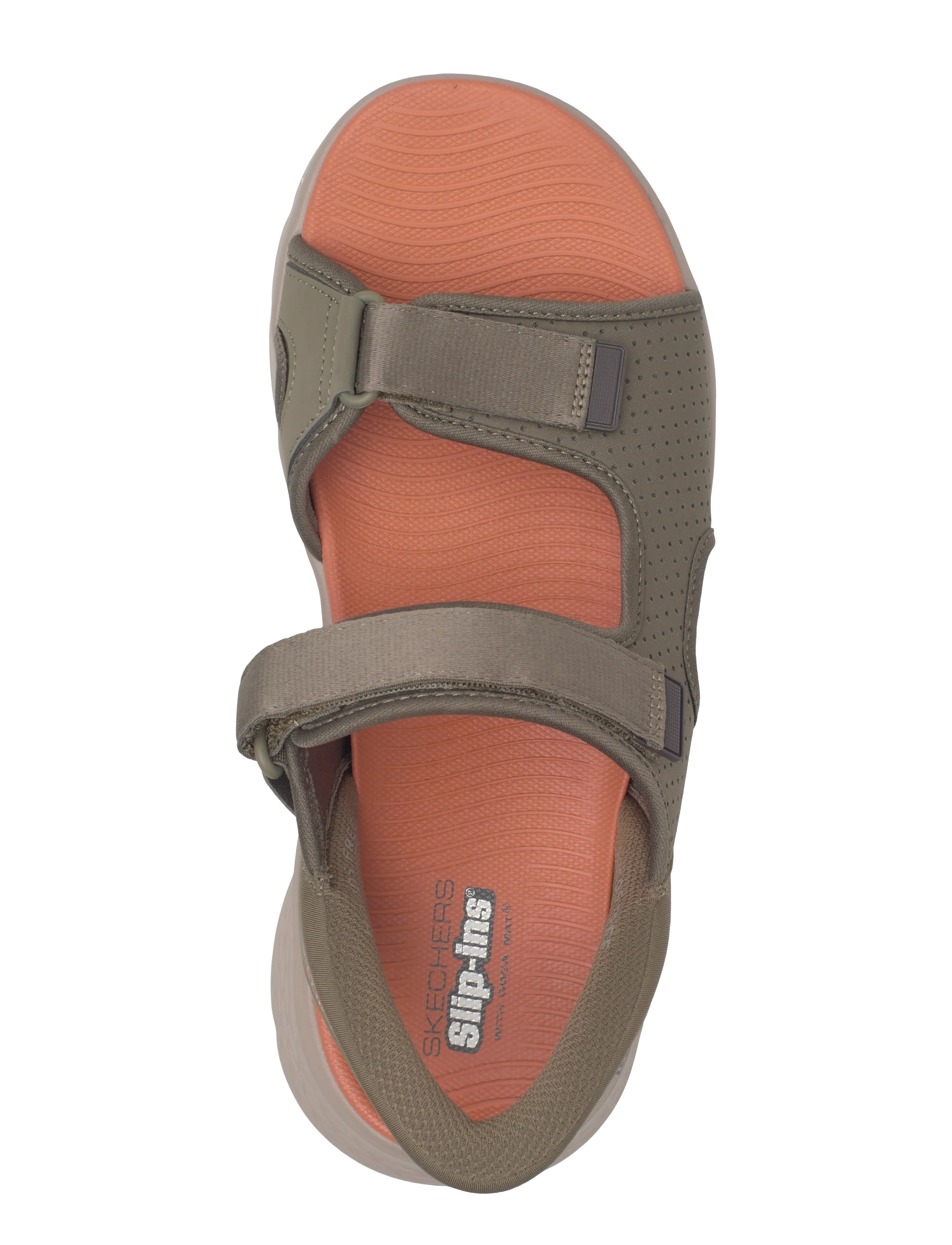 Skechers - GO WALK FLEX SANDAL-EASY ENTR - göngusandalar - olv - 3