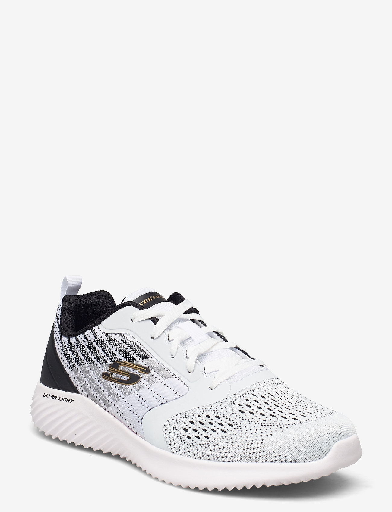 Skechers - Mens Bounder - Verkona - white black - 0