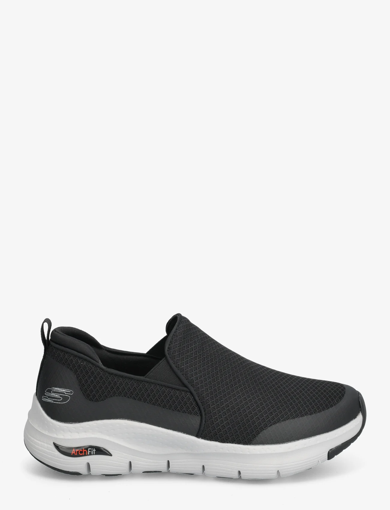 Skechers - Mens Arch Fit - Banlin - slip-on sneakers - bkw black white - 1