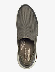 Skechers - Mens Arch Fit - Banlin - sportiska stila apavi bez aizdares - olv olive - 3
