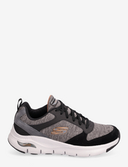 Skechers - Mens Arch Fit - laag sneakers - bkgy black grey - 1