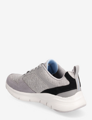 Skechers - Mens Arch Fit - lave sneakers - gybk grey black - 2