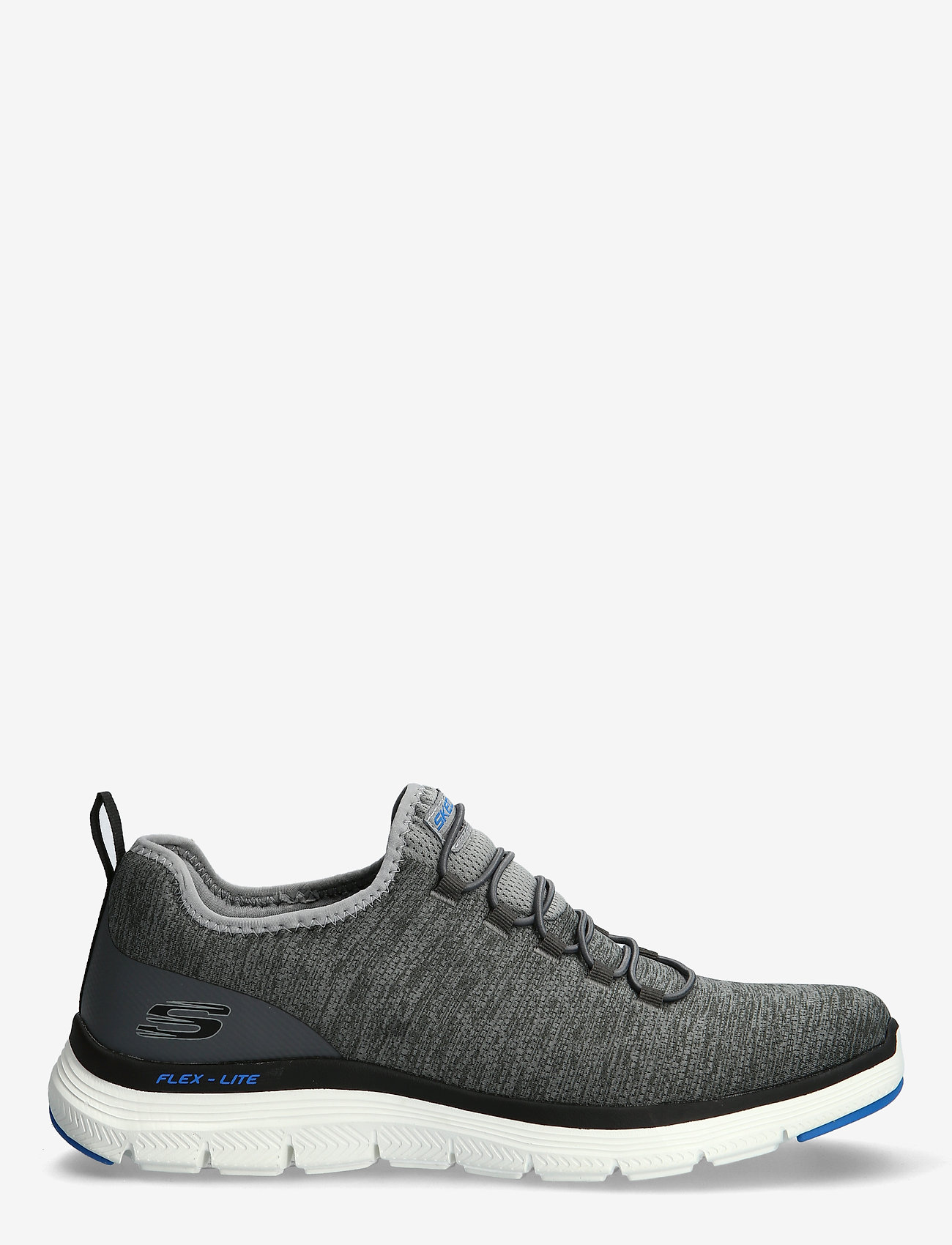 Skechers - Mens Flex Advantage 4.0 - laag sneakers - gybk grey black - 1