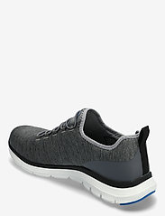 Skechers - Mens Flex Advantage 4.0 - laisvalaikio batai žemu aulu - gybk grey black - 2