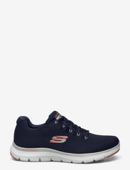 Skechers - Mens Flex Advantage 4.0 - Waterproof - lave sneakers - nvor navy orange - 1
