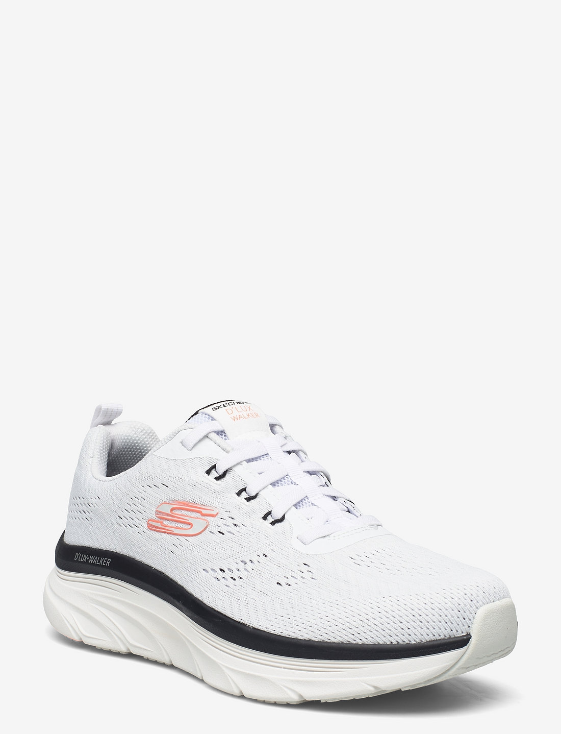Skechers white relaxed fit cheap