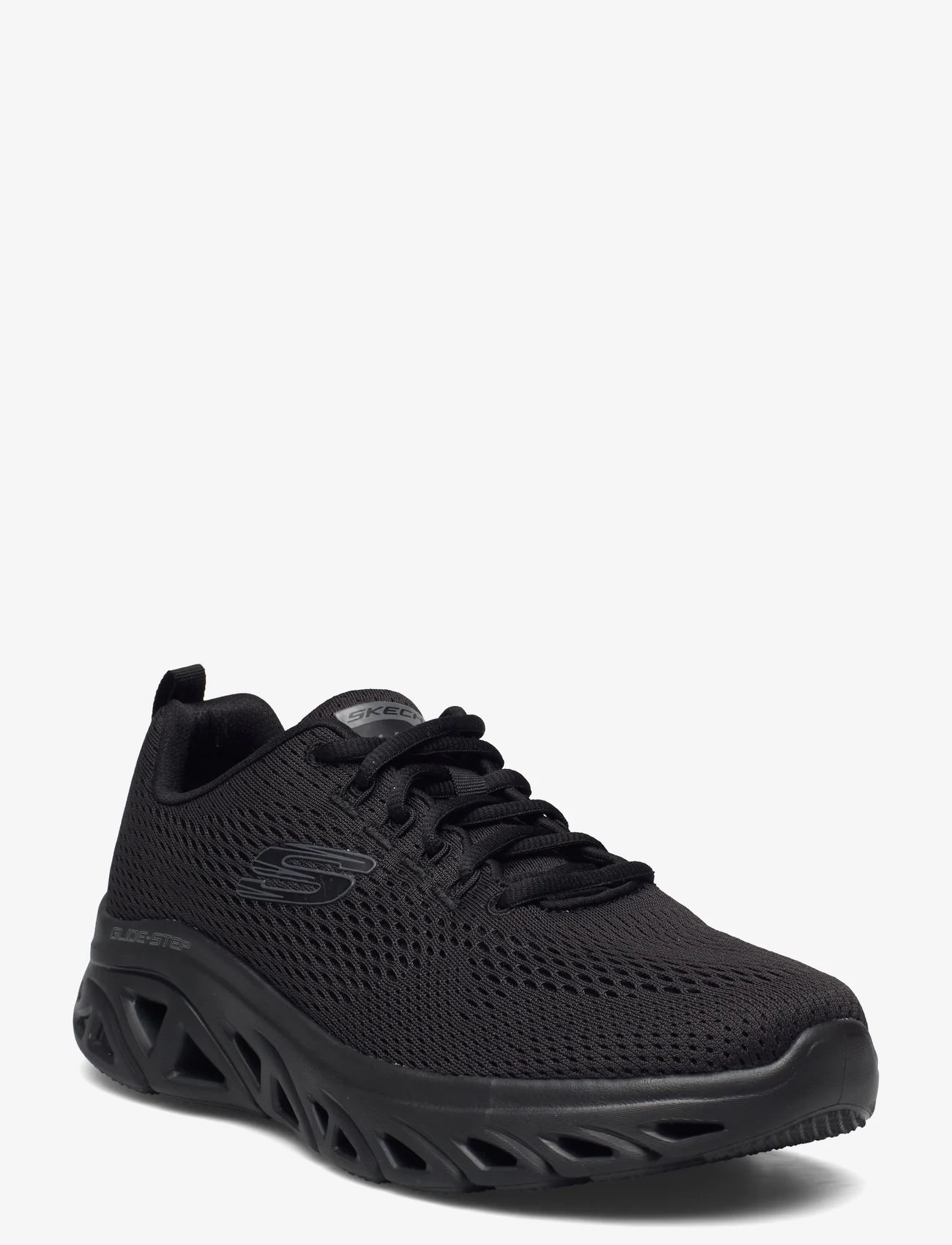 Skechers - Mens Glide-Step - Wave Heat - låga sneakers - bbk black - 0