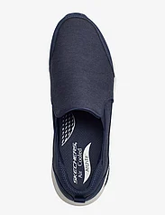 Skechers - Mens Arch Fit - Leverich - slip-on sneakers - nvy navy - 3